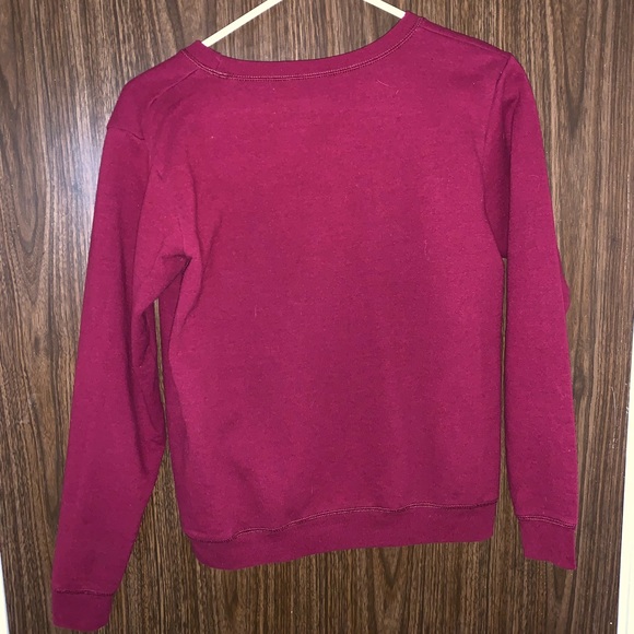 Burgundy Crewneck - Picture 2 of 3